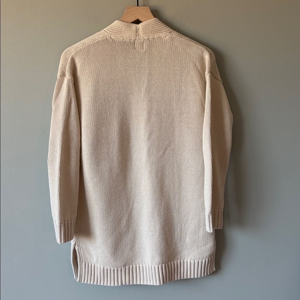 Gap Cream 100% Cotton Cardigan - Size S - Picture 2 of 5